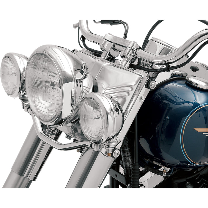 DRAG SPECIALTIES DS-280266 Spotlight Bars Spotlight Mount - Chrome - '86-'99 FLST