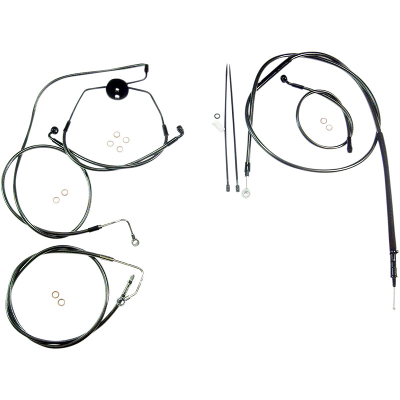 Magnum Shielding Cable Kit - 487314 For Harley Touring 2008-2013