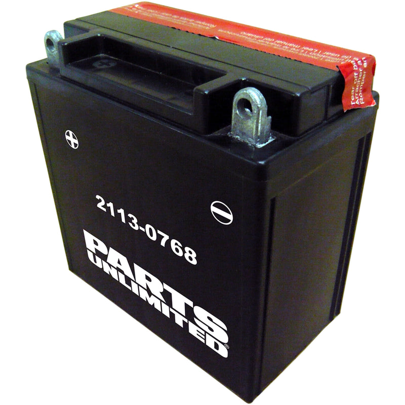 Parts Unlimited Battery For Honda Motorcycles 1968-1977 | Aprilia Scarabeo 100 / 125 / 50 / Motard 50 2013-2015 | Kawasaki 125A Eliminator 2001-2009