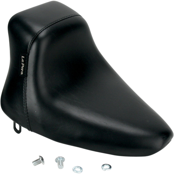 LE PERA 0802-0343 LNU-007 Bare Bones Up-Front Solo Seat - Black - Softail '84-'99