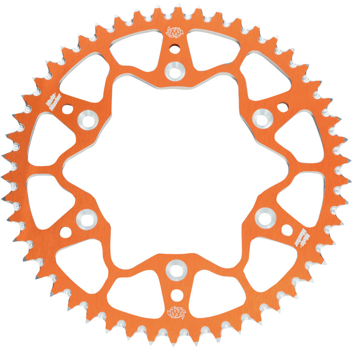 MOTO-MASTER 1211-2233 620072550 7075 Aluminum Rear Sprocket 50 tooth - orange