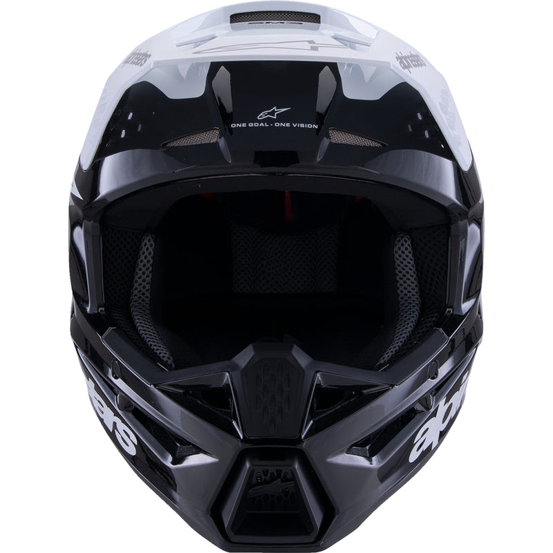 ALPINESTARS SM3 Radium Helmet - Gloss Black/White/Gray