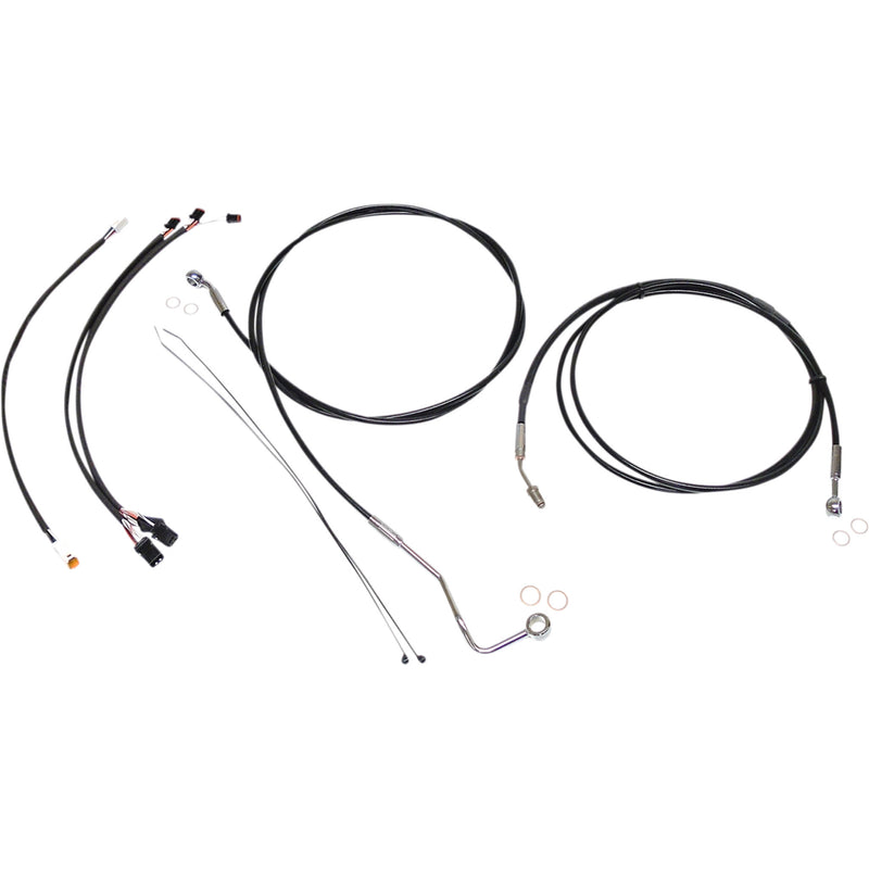 Magnum Shielding Cable Kit - 489932 For Harley Road King 2017-2020