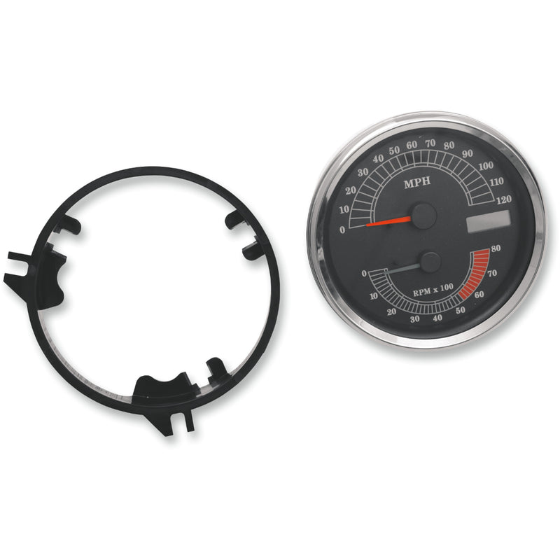 Drag Specialties MPH Gauge For Harley Dyna / Touring / Softail 1996-2003