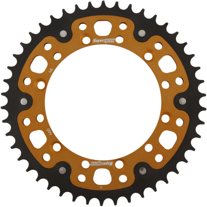 SUPERSPROX 1210-1995 RST-460-46-GLD Stealth Rear Sprocket 46 tooth - gold - kawasaki/suzuki