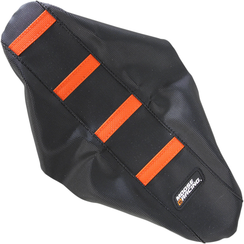 MOOSE OFFROAD 0821-1794 KTM5009-336RT Ribbed Seat Cover black cover/orange ribs - ktm