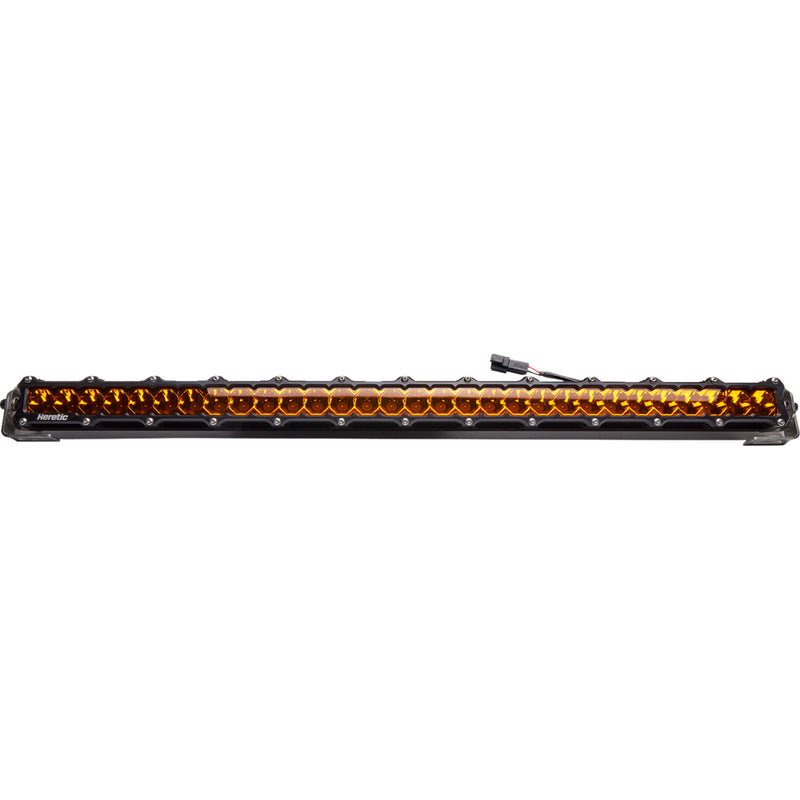 HERETIC 2001-2655 53007 LED Light Bar Light Bar - 30" - Flood - Amber