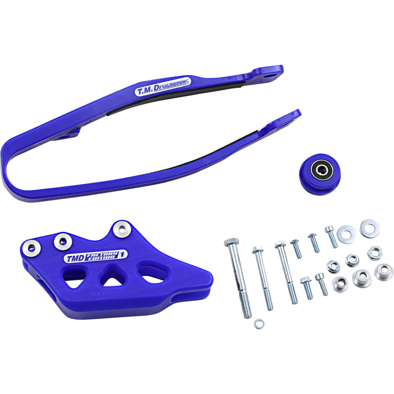 T.m. Designworks Chain Guide And Slider Kit - YCP-OR2-BU Yamaha Dirt Bikes 2007-2025