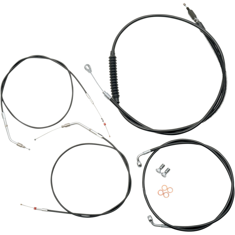 La Choppers Standard Cable Kit - LA-8300KT-08B For Harley Sportster 1996-2003