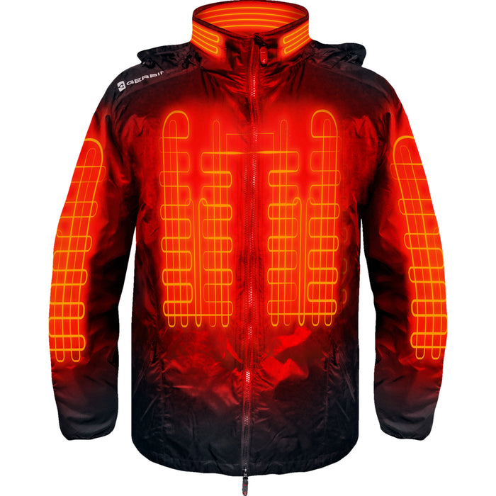 GERBING HEATED CLOTHING 2820-7400 GER-JKLN-PK-L-BLK 12V Heated Jacket Liner 2.0 black - large