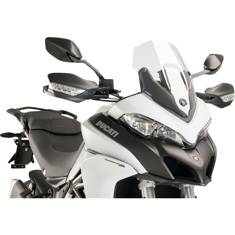 Puig Hi-Tech Parts Z-Racing Windshield - 7622W Ducati Multistrada 2015-2025