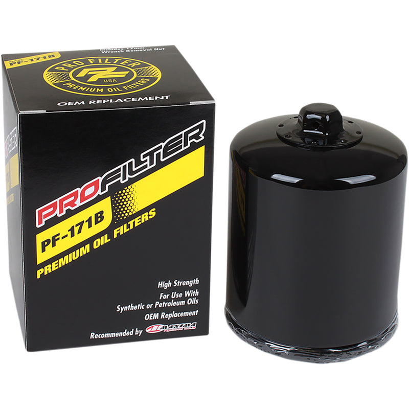 Pro Filter Oil Filter - PF-171B For Harley Motorcycles 1999-2023