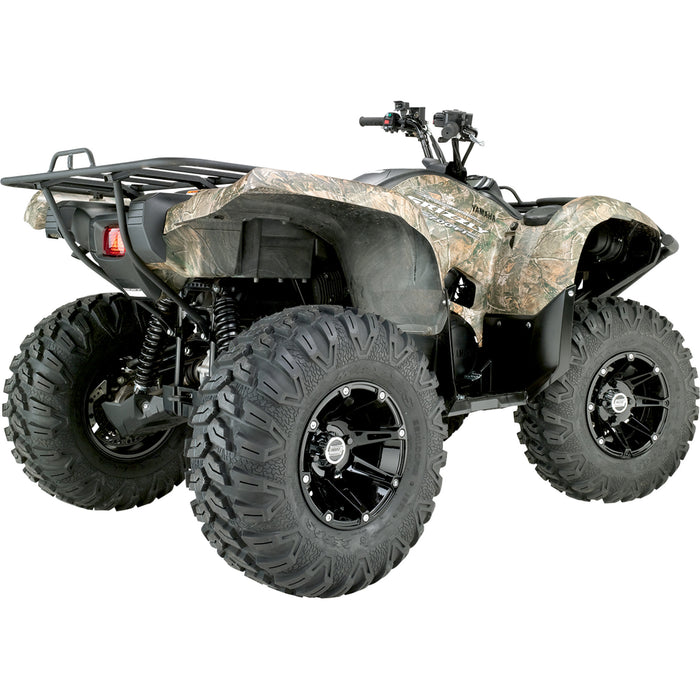 MOOSE OFFROAD 0230-0448 387MO127136GB4 387X Wheel Wheel - 387X - Front - Black - 12x7 - 4/136 - 4+3