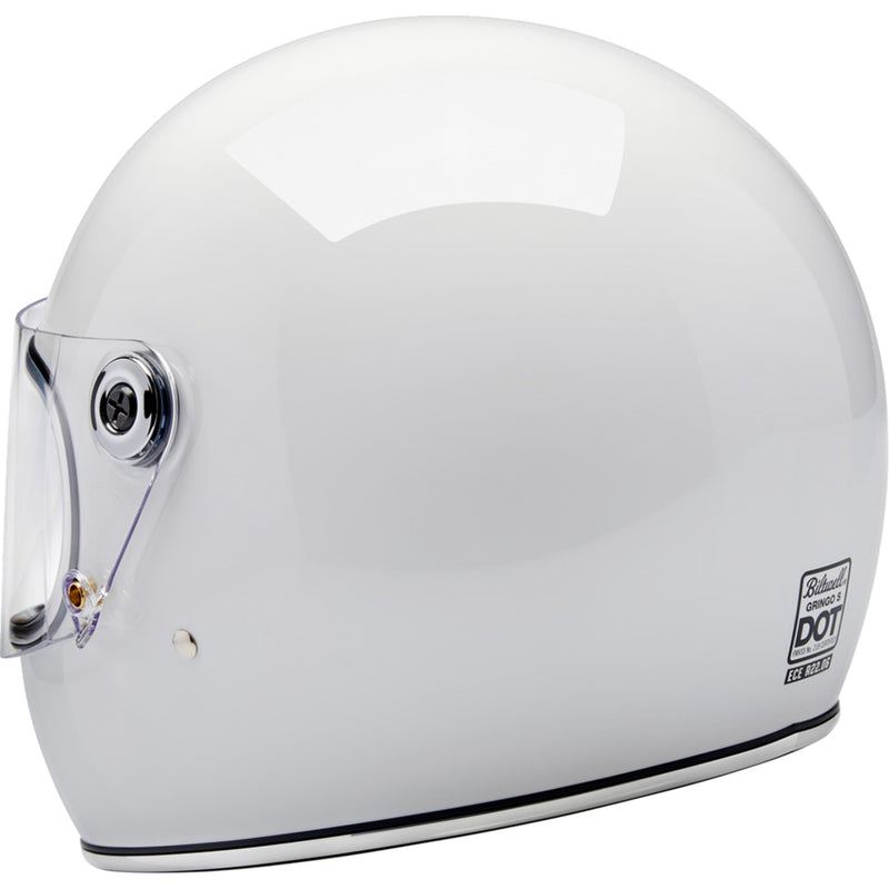 BILTWELL Gringo S Helmet Gloss - White