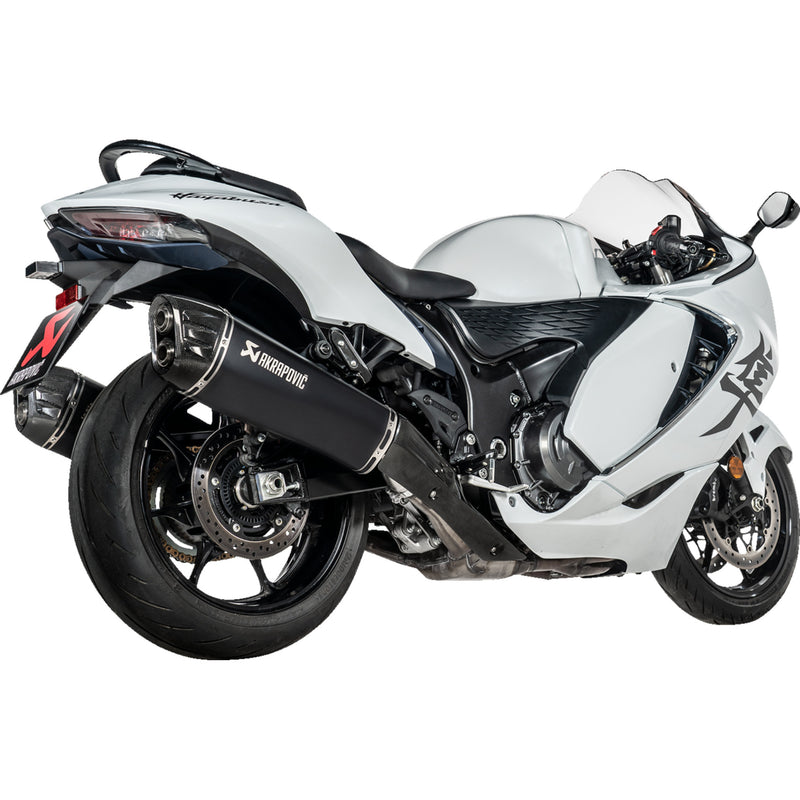 Akrapovic Slip-On Line Muffler - S-S13SO4-HRAATBL/1 Suzuki 1300R Hayabusa 2022-2025