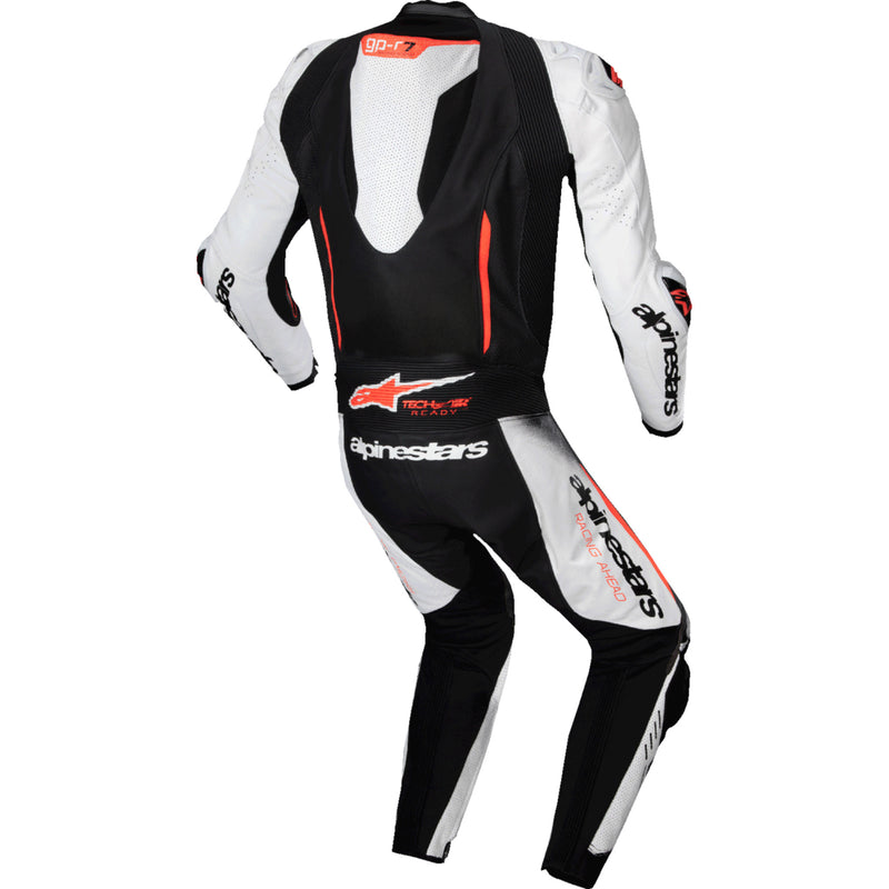 ALPINESTARS GP-R7 1-PC Leather Suit White/Black/Red - Fluo US / EU