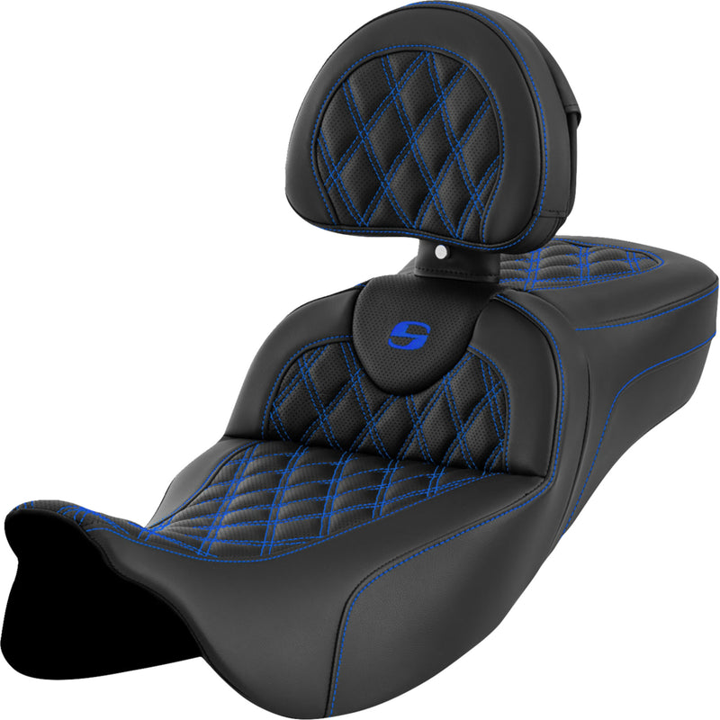 Saddlemen Roadsofa™ Seat - 808-07B-184B1 For Harley Touring 2008-2025