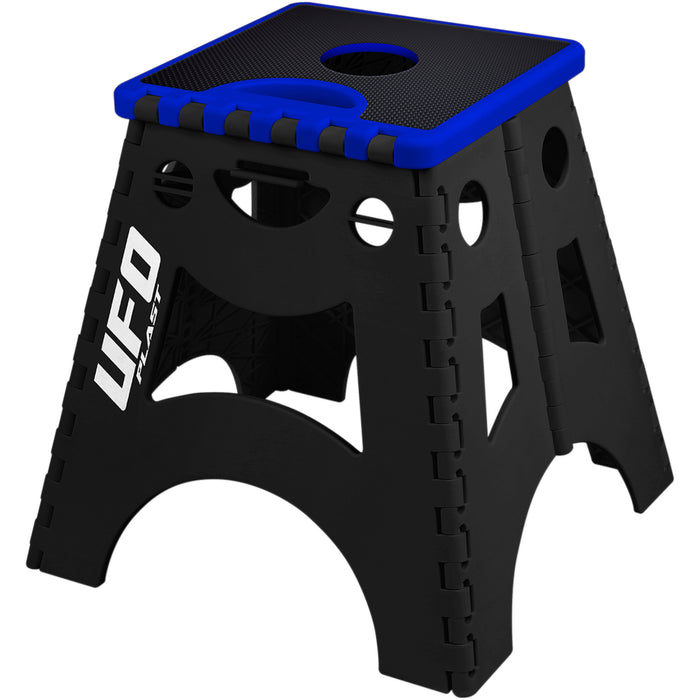 UFO 4101-0493 AC02428-C Folding Bike Stand Bike Stand - Folding - Black/Blue