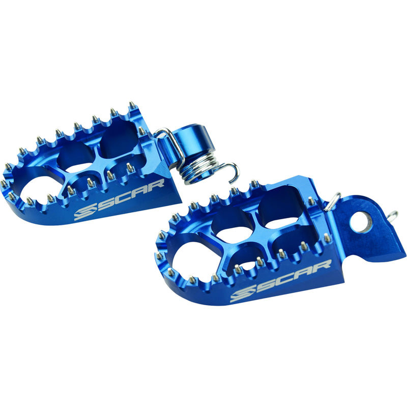 Scar Foot Pegs - S5510B For Sherco Dirt Bikes 2008-2026 | Beta Dirt Bikes 2005-2021 | Husqvarna Dirt Bikes 2014-2023 | KTM Dirt Bikes 1998-2023