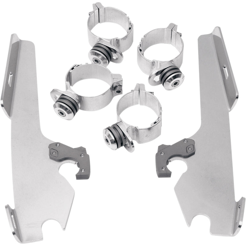 Memphis Shades Trigger Lock Mounting Kit - MEM8977 For Harley Dyna Wide Glide / Fat Bob / Breakout 2006-2017