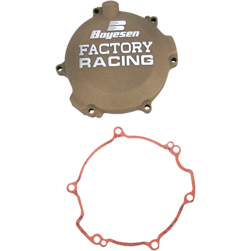 Boyesen Factory Racing Cover - CC-10M For Kawasaki KX 100 / KX 85 / KX 112 1998-2025 | Suzuki RM 100 2003-2005