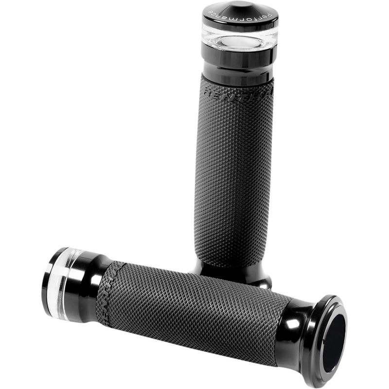 Performance Machine (pm) Contour Grips - 0063-2100M-B For Harley Motorcycles 2008-2020