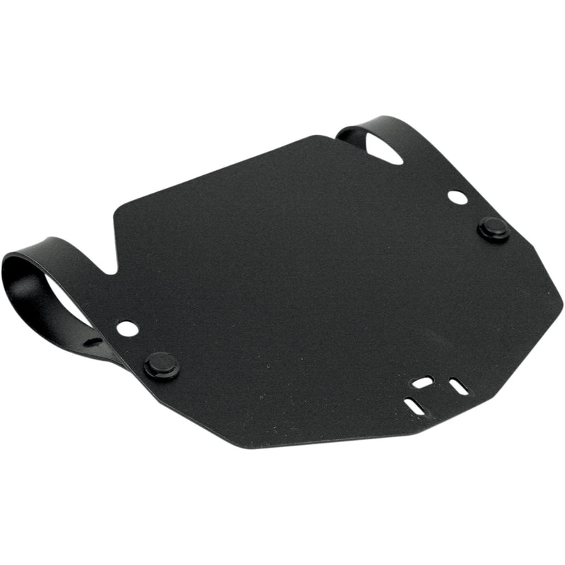 ROX SPEED FX 0520-1005 1FNP-N/B Snowmobile Number Plate Universal Snowcross Number Plate - Front