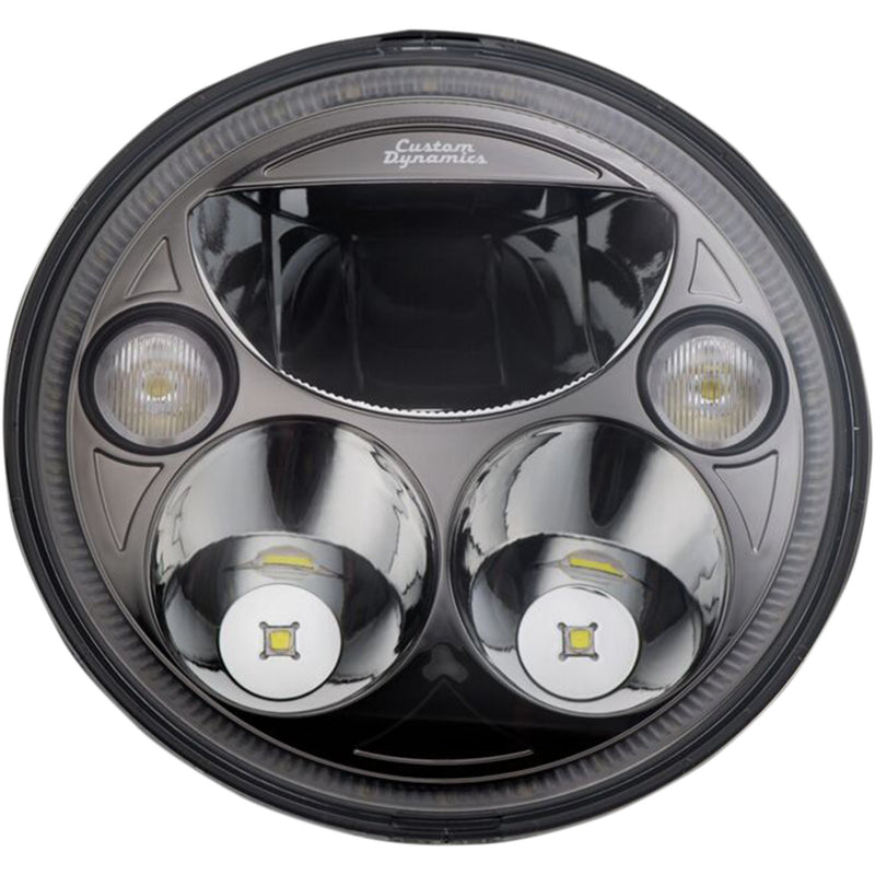 Custom Dynamics TruBEAM® Headlight - CDTB-7-I-B For Indian 2015-2026