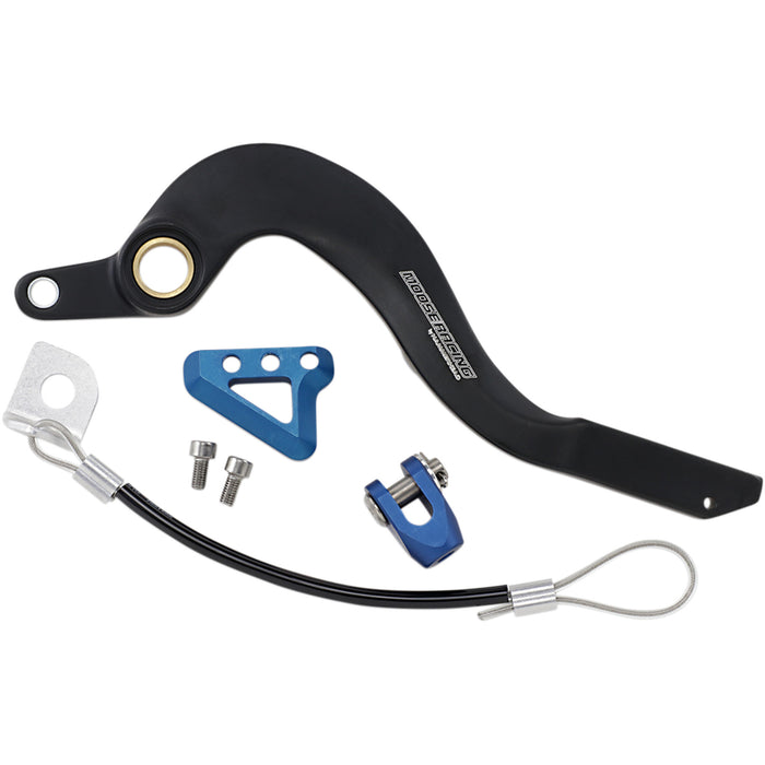 MOOSE OFFROAD 1610-0590 82-0224-21-22 Brake Pedal blue - yamaha