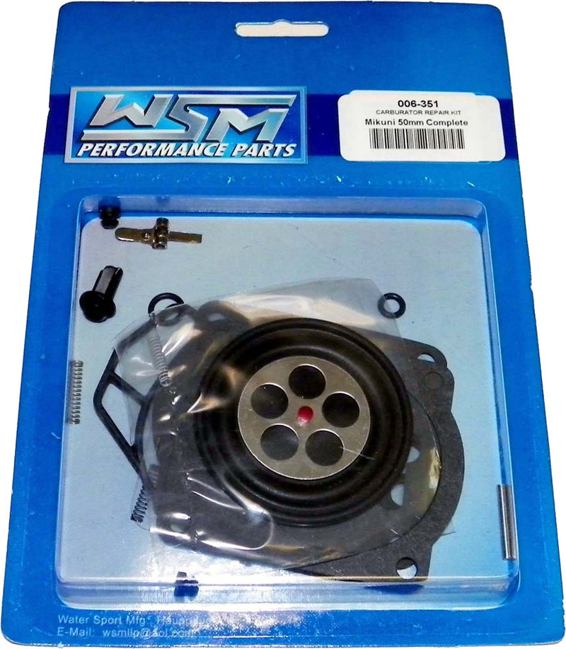 Wsm Carb Kit Mikuni 50MM Complete - 006-351 Sea-Doo Watercraft 1998-2002