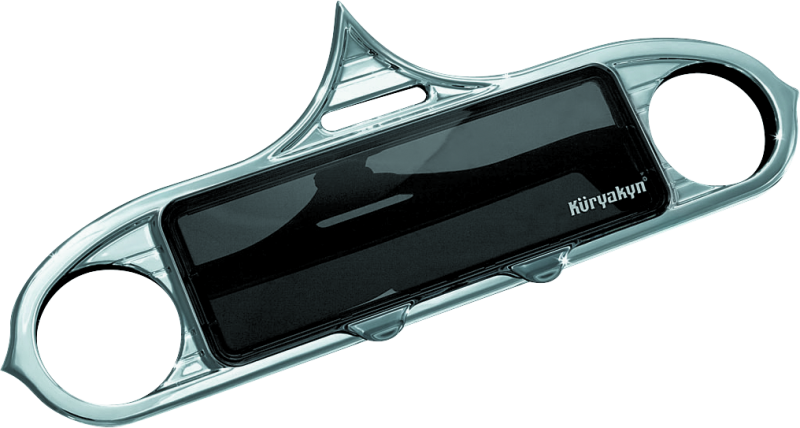 Kuryakyn 3765 Stereo Accent 96-13 FL Touring Models Chrome - Photo - Primary
