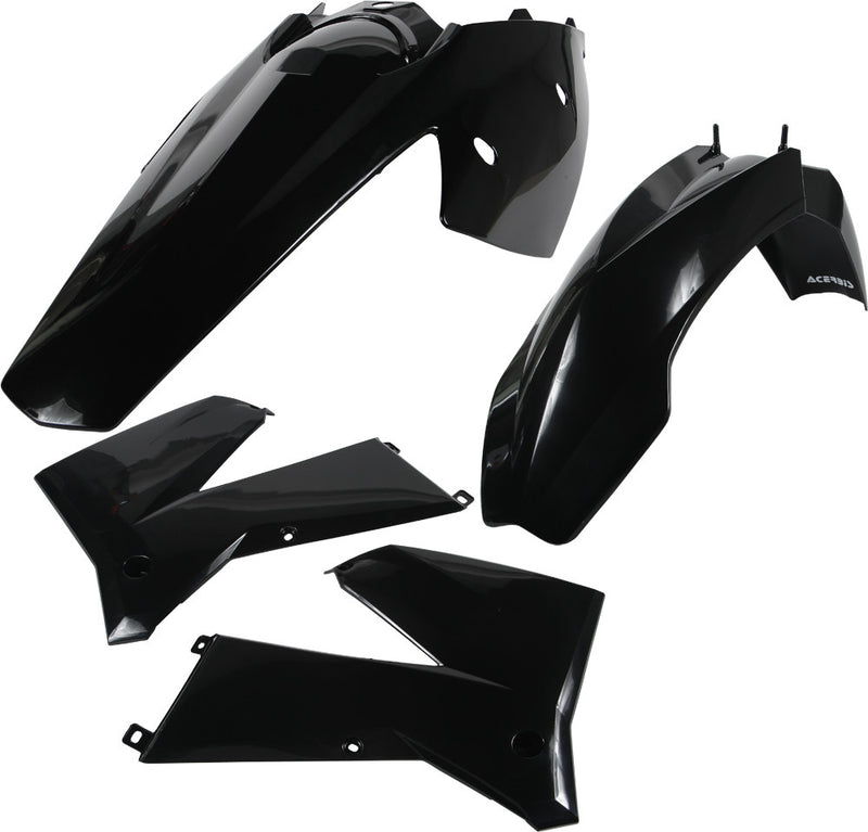 Acerbis Plastic Kit Black - 2041030001 KTM Dirt Bikes 2005-2006
