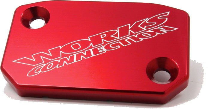 Works 66-21065 21-065 FRONT BRAKE COVER (RED)