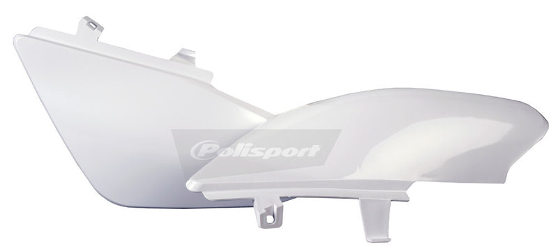 Polisport Side Number Plate White - 8602000001 Honda CRF50F 2004-2025