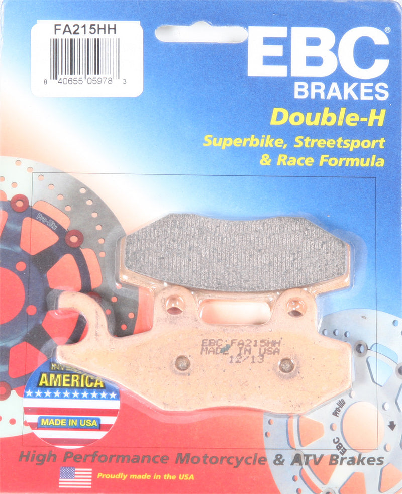 EBC Brake Pads - FA215HH Triumph Trident / Sprint / Tiger 1050 / Tiger 900 1992-1998