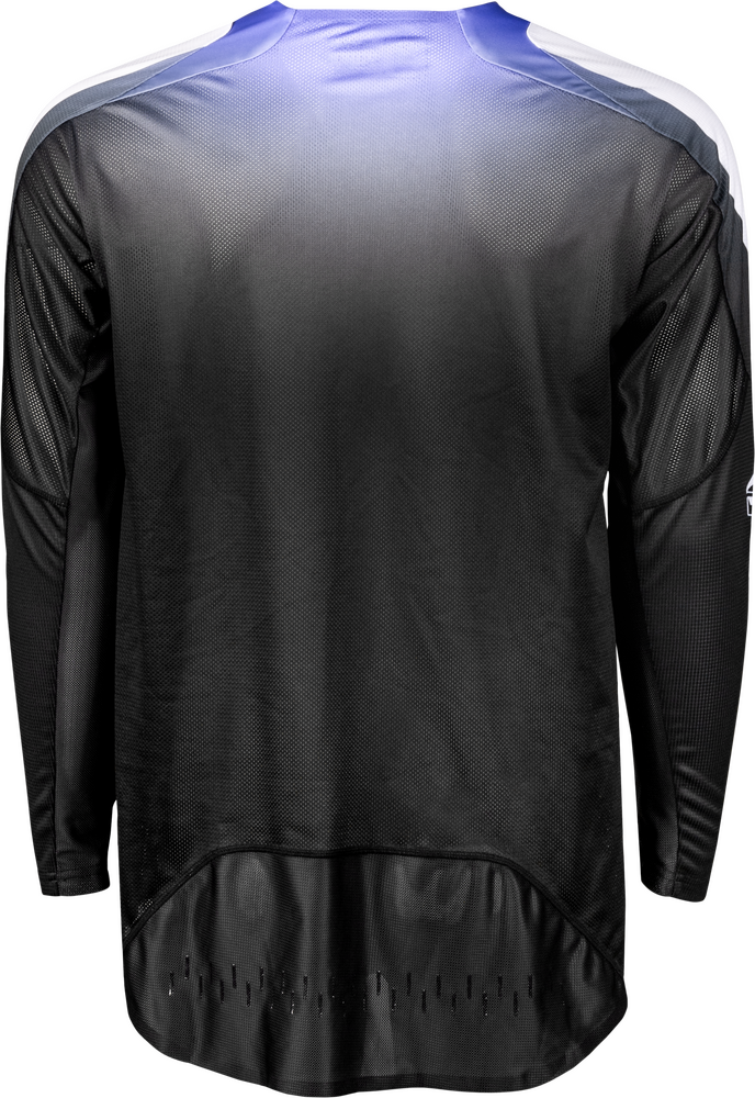 Fly Racing 378-120L 378-120L EVOLUTION DST JERSEY BLACK/WHITE/PURPLE LG