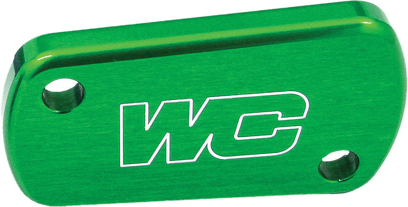Works Rear Brake Cover (green) - 21-618 Kawasaki Dirt Bikes 2003-2024