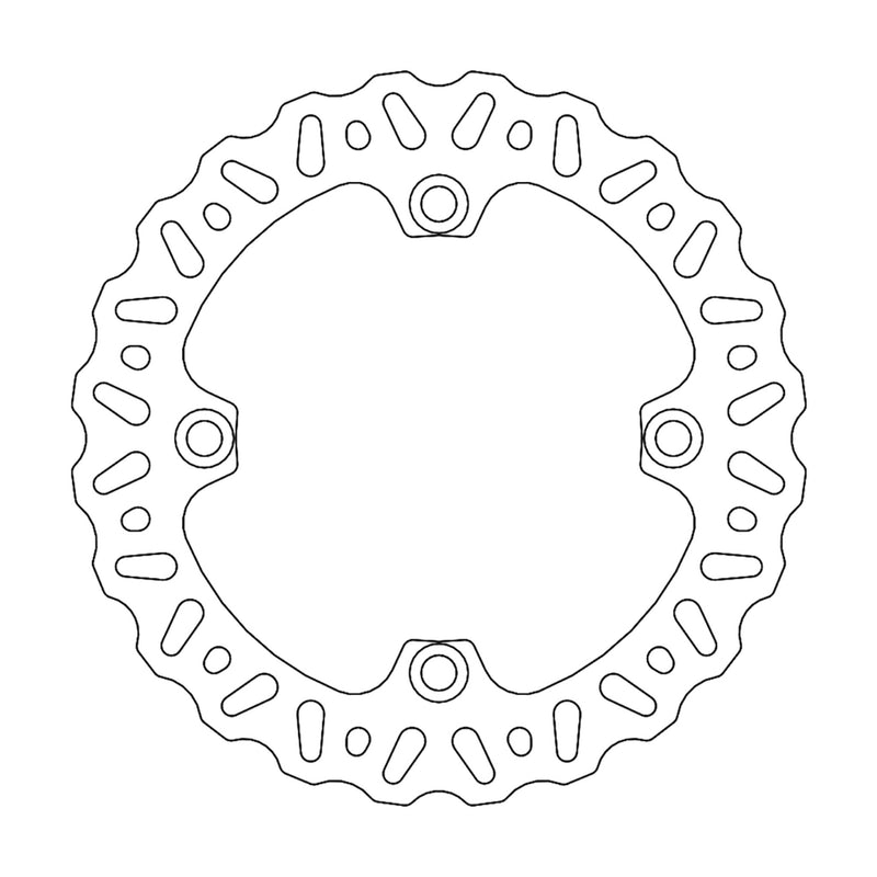 Moto-Master Nitro Brake Rotor - 110715-PU Honda CR250R / CR500R / CR 125 1989-2001