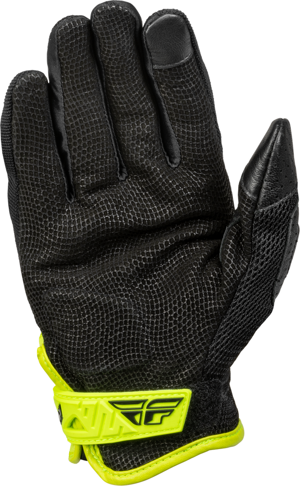 Fly Racing Coolpro Force Gloves Black HI-VIS SM