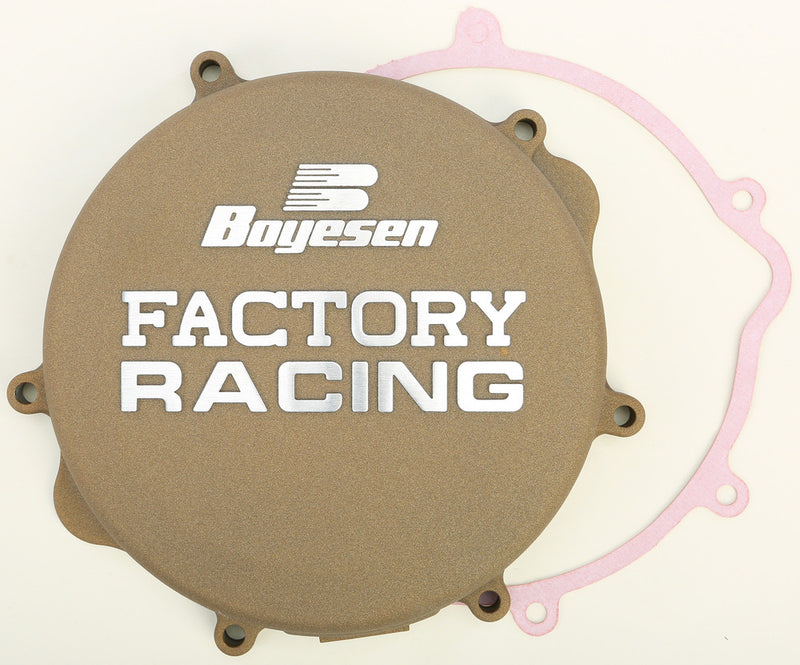 Boyesen Factory Racing Clutch Cover Magnesium - CC-22M Suzuki RM 250 1996-2008