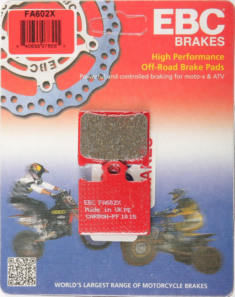 Ebc Brake Pads Carbon X Series - FA602X Husqvarna TC 85 2014-2017