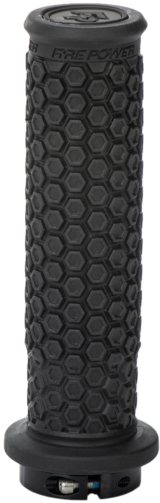 Fire Power 24-0200 24-0200 CONTROL MX LOCK-ON GRIPS BLACK - NO WAFFLE
