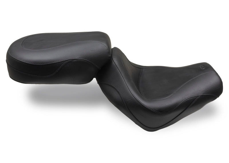 Mustang Motorcycle 75651 Mustang 04-09 Honda VTX1300C Sport Touring 2PC Seat - Black - User 1