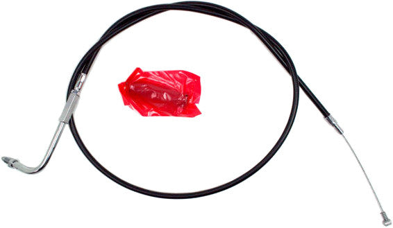 Motion Pro Black Vinyl Idle Cable - 06-0254 For Harley 1990-1995