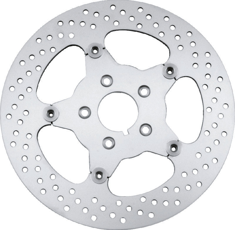 Bikers Choice 619975 84-99 Big Twin & XL 11.5 Inch Front Stainless Mirror Fltg Rotor Replaces H-D 44136-84 - Photo - Primary