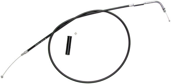 Motion Pro Black Vinyl Throttle Cable - 06-0211 For Harley Touring 1990-1995