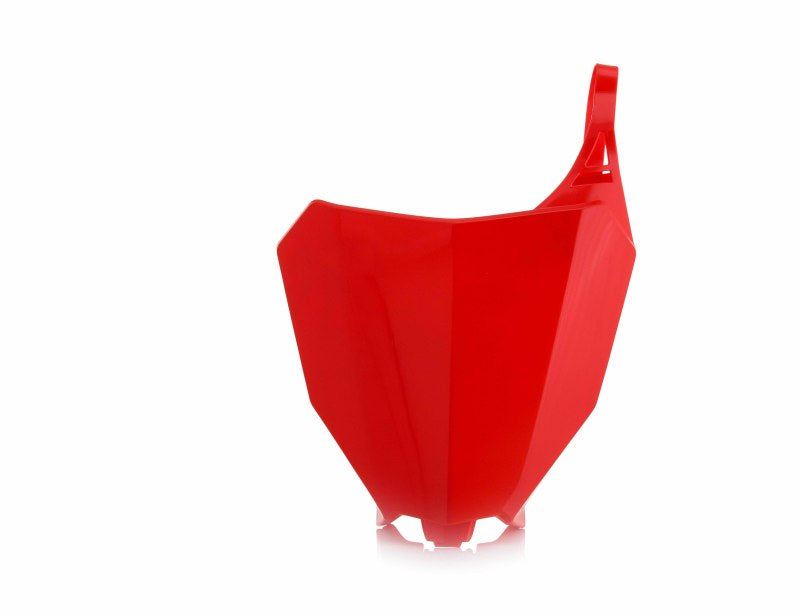 Acerbis 2630680227 17-18 Honda CRF250R/CRF450R/CRF450RX Front Number Plate - 00 CR Red - Photo - Primary
