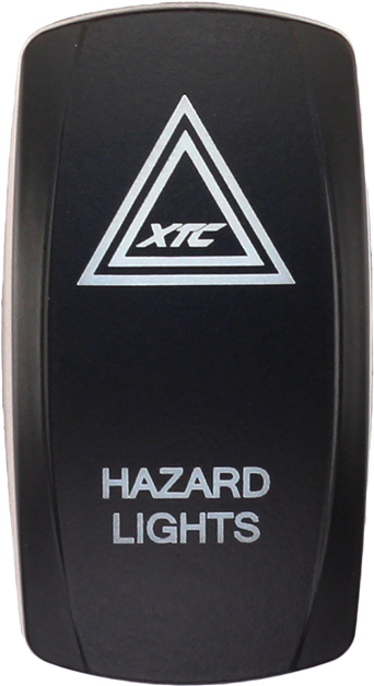 Xtc Power Products Dash Switch Rocker Face Hazards - SW00-00119013