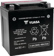 Yuasa Battery YUAM6230X Yuasa YIX30L-BS High Performance Maintenance Free AGM 12-Volt Battery W/bottle - Photo - Primary