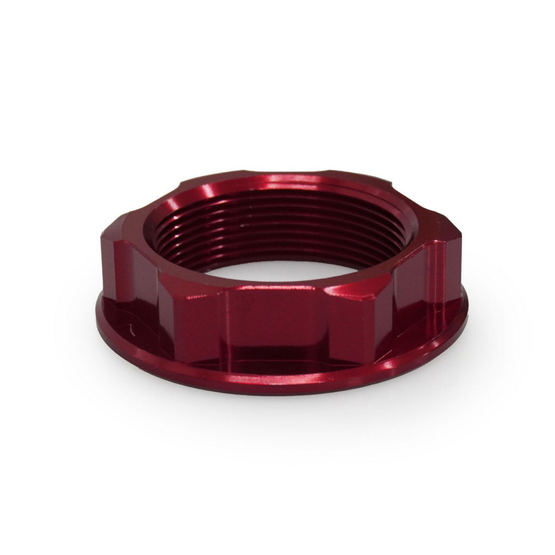 Rfx 739-1111 FXSN 10200 99RD STEERING STEM NUT RED HON